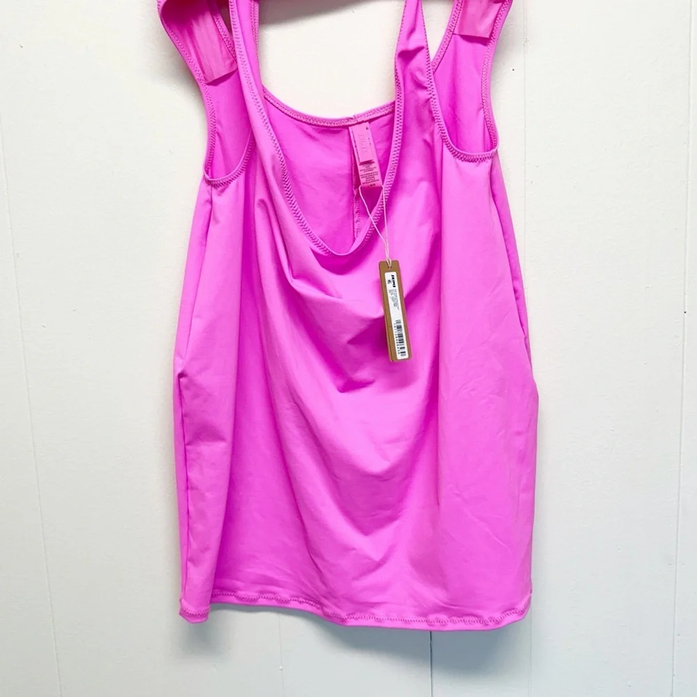NWT SKIMS Swim Cut Out Tank Dress Women's 3662